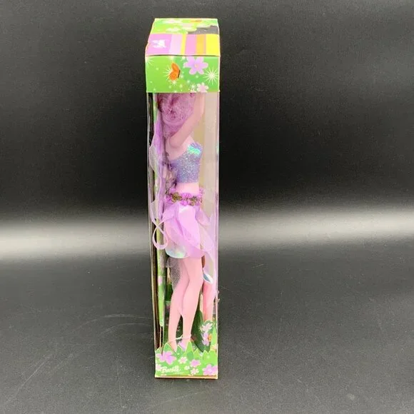 Barbie 2003 Fairytopia Purple Sparkle Fairy Mattel 3+ H2726 NRFB - Picture 14 of 14